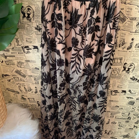 Somedays Lovin' Dusk Black Nude Embroidered Dress - Picture 10 of 14